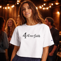 Load image into Gallery viewer, 4-Ever Faith Guided Women's Cropped T-Shirt